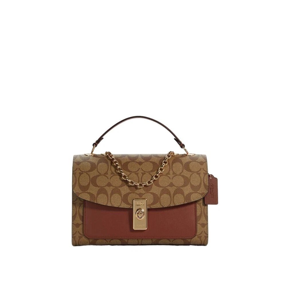 Coach Lane Shoulder Bag In Signature Canvas-C7513