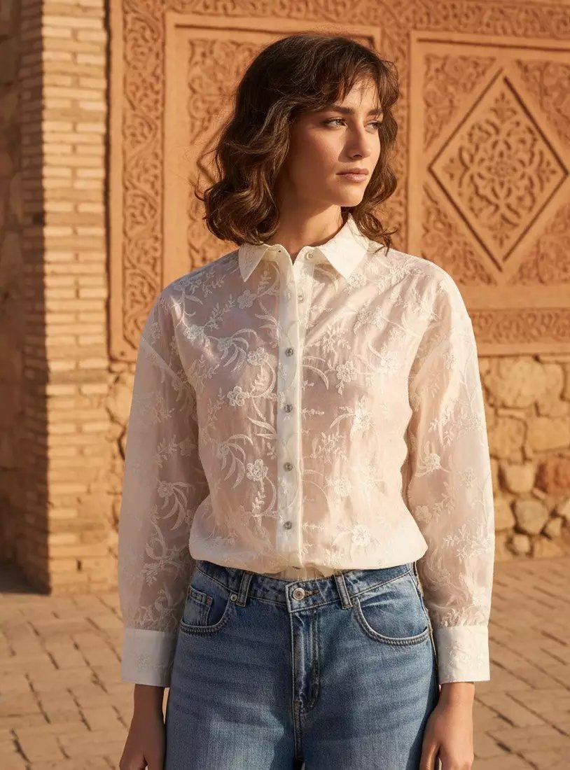 Embroidered shirt
