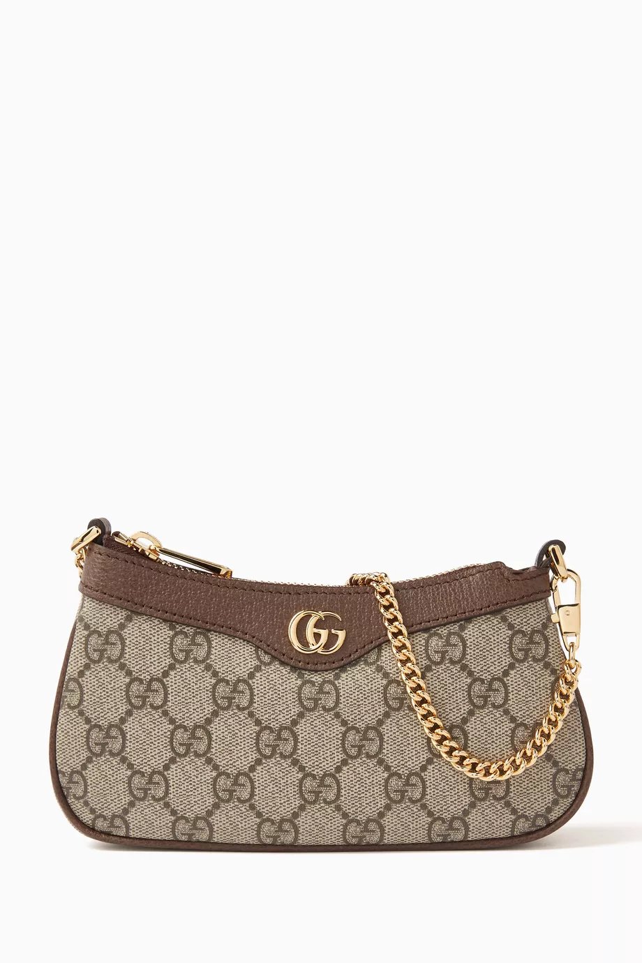 حقيبة أوفيديا ميني قنب سوبريم بنقشة حرفي GG