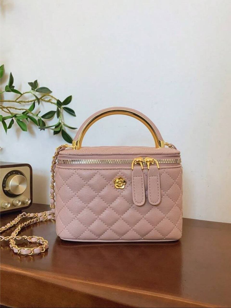 small square handbag