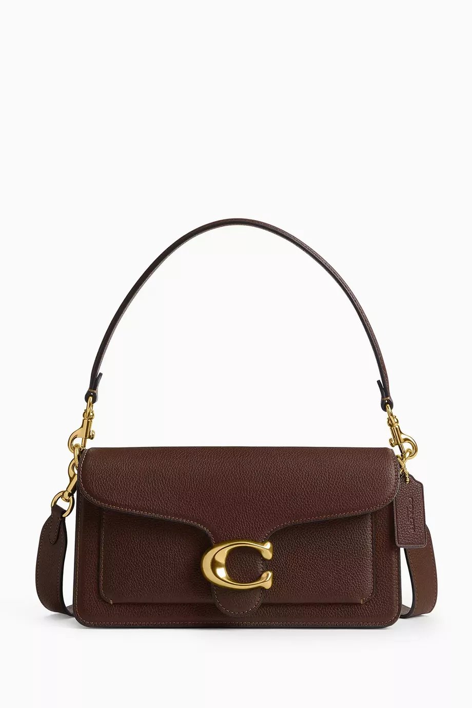 حقيبة كتف تابي 26 جلد بملمس حُبيبي