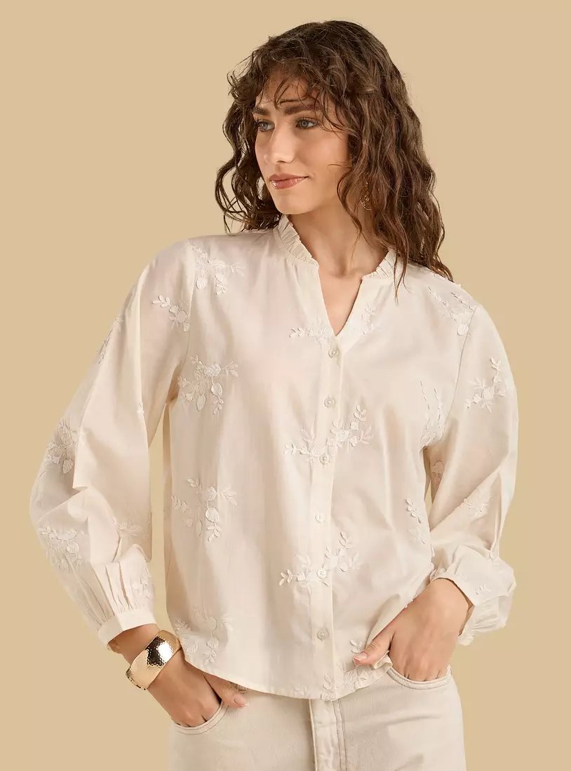 Embroidered shirt